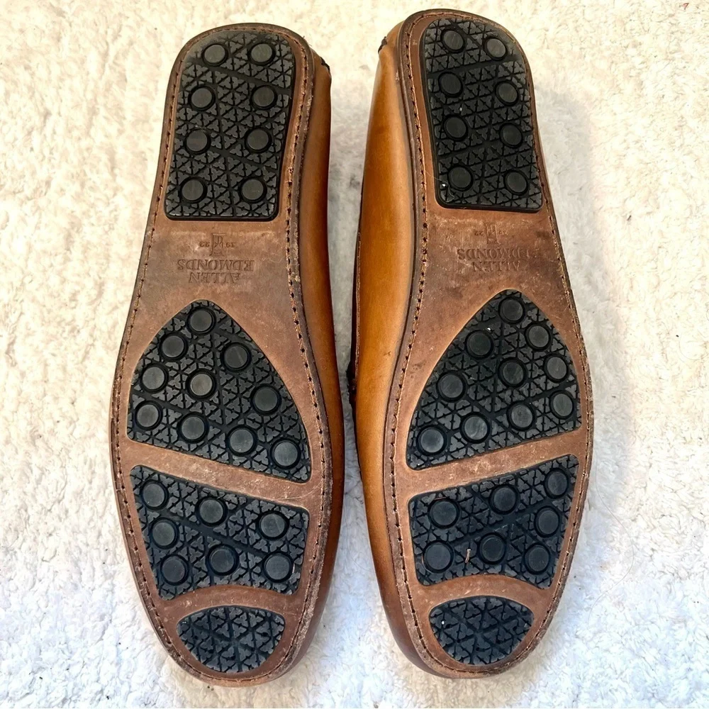 Allen Edmonds Super Sport driving loafer in brown leather men’s size 10D classic
